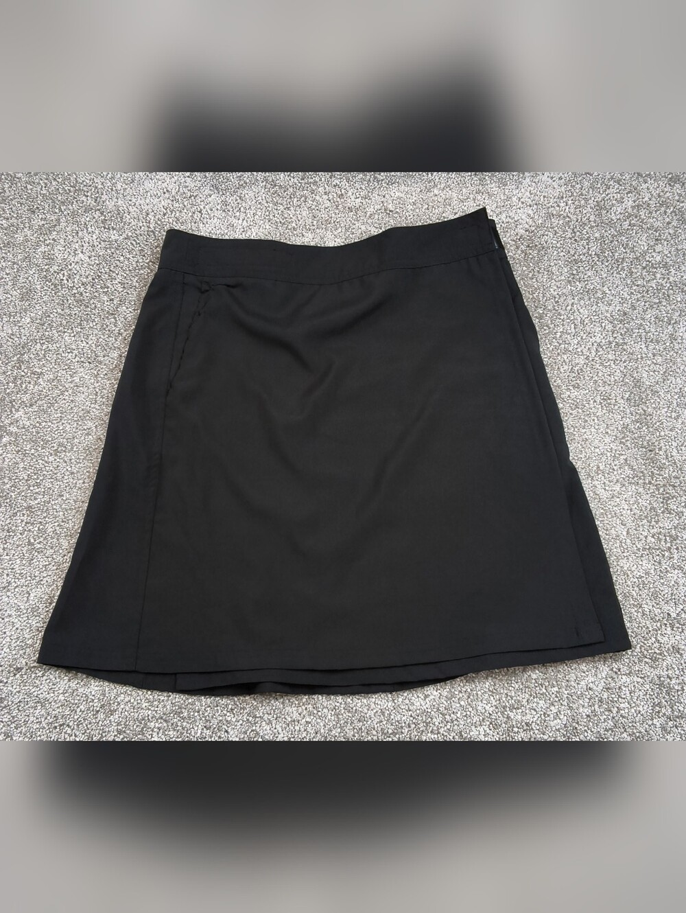 RipSkirt Hawaii Length 2 Wrap Skirt Womens Size Small Black Quick Dry  Beach